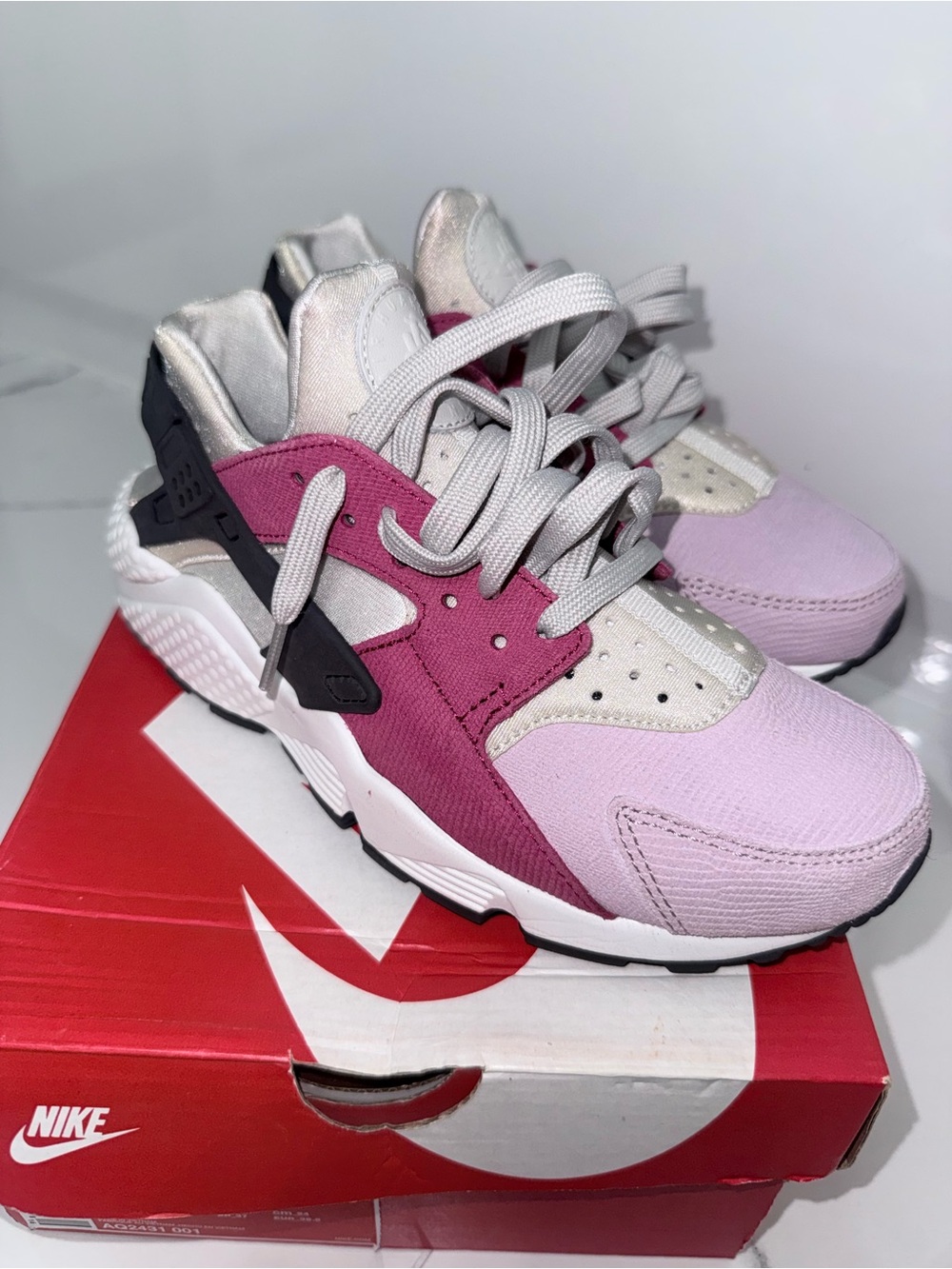Nike Kids Two-Tone Pink & Magenta Athletic Sneakers